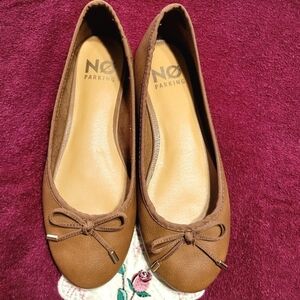 NO Parking, Larsak Slip-On, Size 7.5M, Tan/Brown